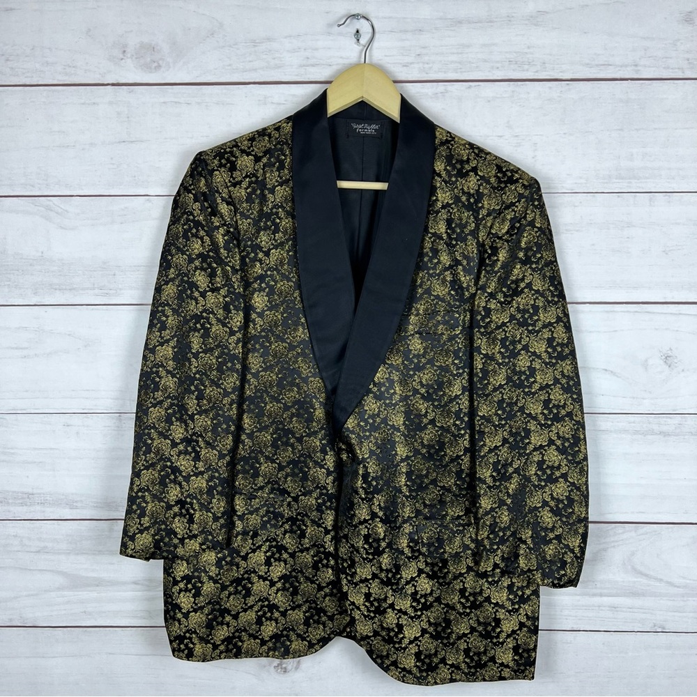 Vintage 1960s First Nighter Formals Tuxedo Blazer